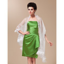 Elegant Rayon With Flowers and Floral Trim Bridal / Special Occasion Shawl