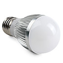 E27 6W 550-650LM 3000-3500K Warm White Light LED Ball Bulb (220V)