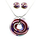 Lutscher Damen Schmuck-Sets einschließlich Halskette & Ohrringe