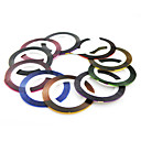 1 pz rotoli linea nastro adesivo per unghie decorazione strisce (11 colori a scelta)