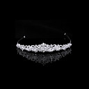 Fully Handmade Cubic Zirconia And Rhinestone Bridal Tiara