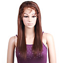 Lace Front 100% Indian Remy Hair Yaki Straight Wavy Hair Wig