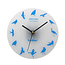 Twitter brid Stil Wanduhr