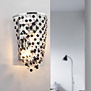 contemporaine 2 - appliques lumineuses avec des gouttes de cristal
