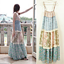 bohemien chiffon jurk strand