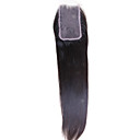 100% Indian Remy Hair 16 Inch Long Silky Straight 3 Inch By 4.5 Inch Lace Closure 26 Colors Available