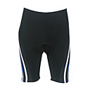 poliéster 80% kooplus-homens e 20% lycra calças 1/2 de ciclismo