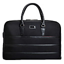 Professional Briefcase Style 14-Inch Laptop Bag for MacBook Air Pro, iPad and Tablet PCs (Black)