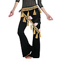 Dancewear Polyester With Appliques Performance Belly Dance Hip Scarf For Ladies More Colors