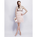 IVONETTE - Robe de Cocktail Mousseline Tulle