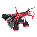 Bricolaje Coche mini-interruptores basculantes Button (10-pack)