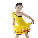 Charming Dancewear Viscose Latin Dance Dress For Children More Colors