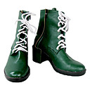 grüne Spitzen-up cosplay Stiefel von sailor moon jupiter lita kino inspiriert
