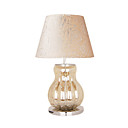 60W Modern Table Light with 1 Light in Fabric Shade with Rose Pattern