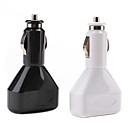 Chargeur de Voiture, Double Port USB, pour iPhone, iPad, iPod et Autres Téléphones Portables (Sortie 2A)