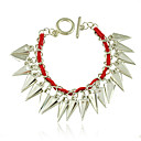 coole Punk-Style-Legierung mit Niet Frauen-Armband