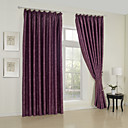 (Two Panels) Jacquard Modern Geometric Blackout Curtains