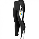 mountainpeak-uomini i pantaloni in bicicletta con 3d pad (nero)