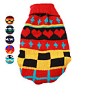 Campus Style Stand Collar Design Sweater for Dogs (XS-XL, Random Color)