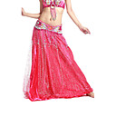 Dancewear Satin/Tulle Belly Dance Skirt For Ladies More Colors