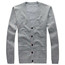 scollo a V maglia manica lunga