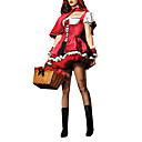 Sexy Adult Little Red Riding Hood Dress Halloween Costume (2Stück)