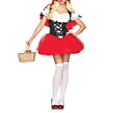 Sexy Adult Little Red Riding Hood Dress Halloween Costume