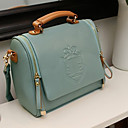 VINTAGE Pure Color Dual-use Crossbody Bag(24*12*21cm)