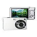 DC-530 Silver / Nero 5MP Per 12MP fotocamera digitale a risoluzione con 2,7 pollici di schermo LCD