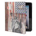 Statue de la Liberté Modèle en cuir PU avec support pour iPad et iPad 2 Nouveau