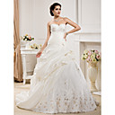 Ballkleid Schatz Gericht Zug Taft-Brautkleid