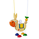 Bella Lampadario in legno in forma Donkey