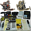 Complete Tattoo Machine Kit 2 Guns with high quality ink