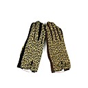 Leopard Print Fingertips Wrist Length Winter Gloves (More Colors)