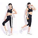 Moda SiBoEn mulheres Estilos Yoga roupas de fitness Workout se adapte às 2 conjuntos (Vest Yoga sexy + Yoga Pants Drawstring)