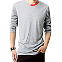 colore solido degli uomini t-shirt