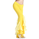 Dancewear Crystal Cotton Belly Dance Pant  For Ladies More Colors