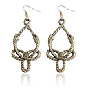 Nydelig Alloy Snake Design Drop øredobber