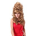 Senza cappuccio lunga e profonda onda Sandy parrucca bionda Capelli