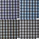 100% Cotton Woven Yarn-Dyed Plain Plaids By The Yard (Many Colors)