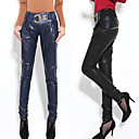 Casual Sexy Leather Pants