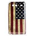 Retro American Flag Pattern Hard Case for Samsung Galaxy S Advance I9070