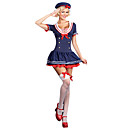 Nifty Blue Sailor Dress Halloween Costume (2 Stück)