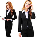 femmes d'affaires costume de la mode à long manche