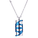 Collares hombres sencillos Titanium
