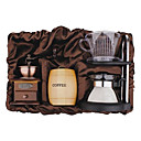 Cadeau série Boxed café (filtre Joint Pot Suit, Grinder) T-301