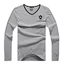 Herren V-Ausschnitt slim T-Shirt