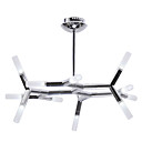Lustres métalliques 36W avec 12 LED