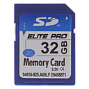 32 Go de Salut-vitesse Elite Pro carte mémoire SD