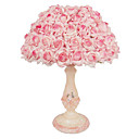 40W Table Lamp with Pink Roses on the Shade
